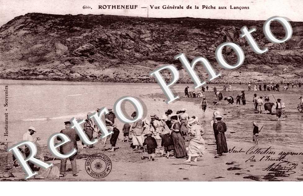 vue generale  de la peche aux lancons