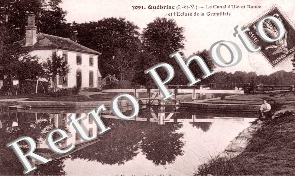 le Canal d&#039;Ille et Rance et l&#039;Ecluse de la Gromillais