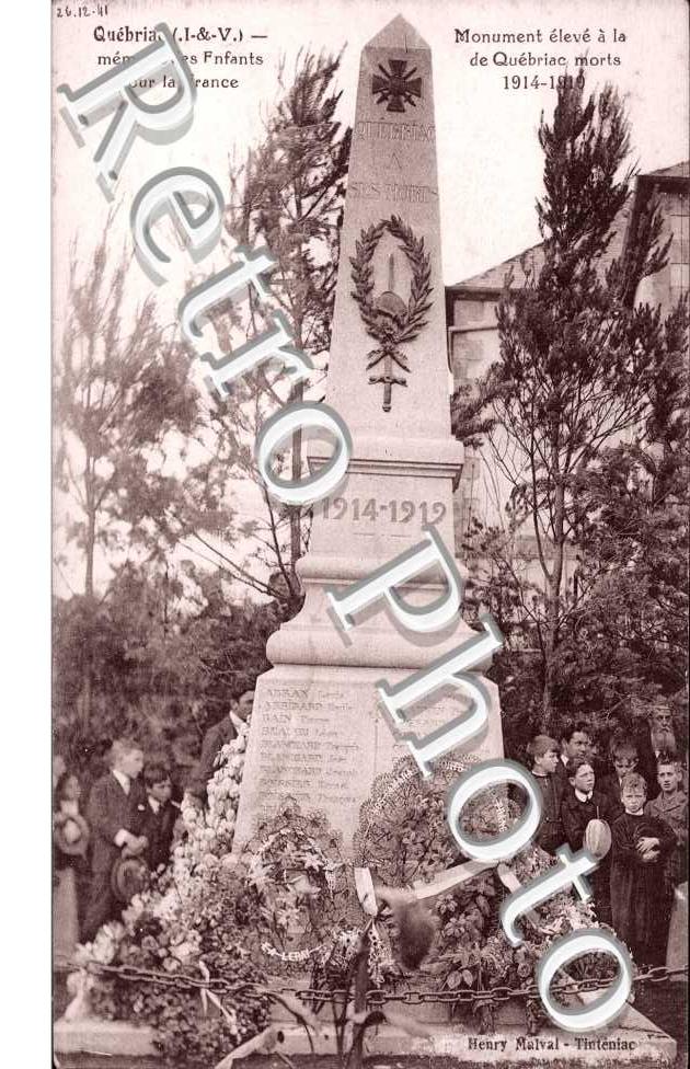 Monument eleve a la memoire des Enfants morts pour la France
