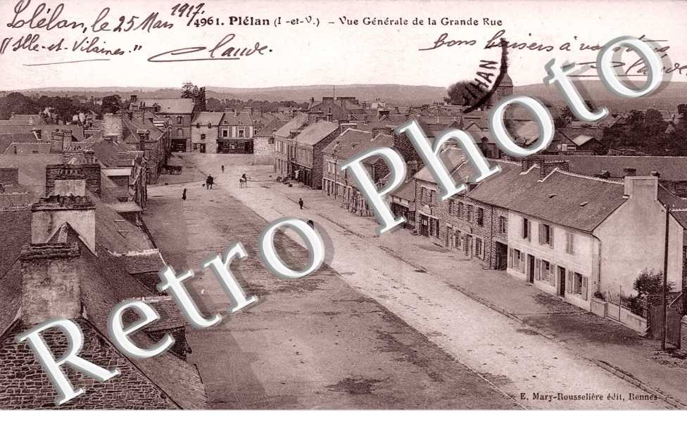 Vue Generale de la Grande Rue