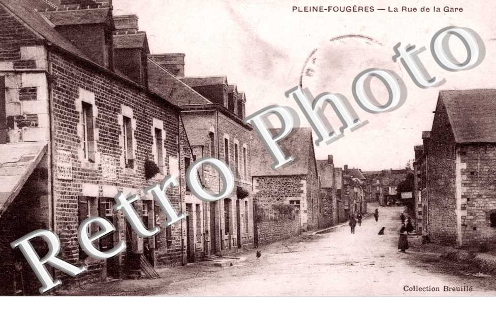 La rue de la gare