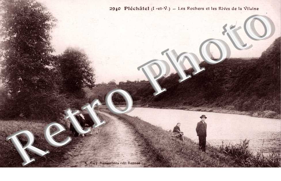 Les rochers et les rives de la Vilaine