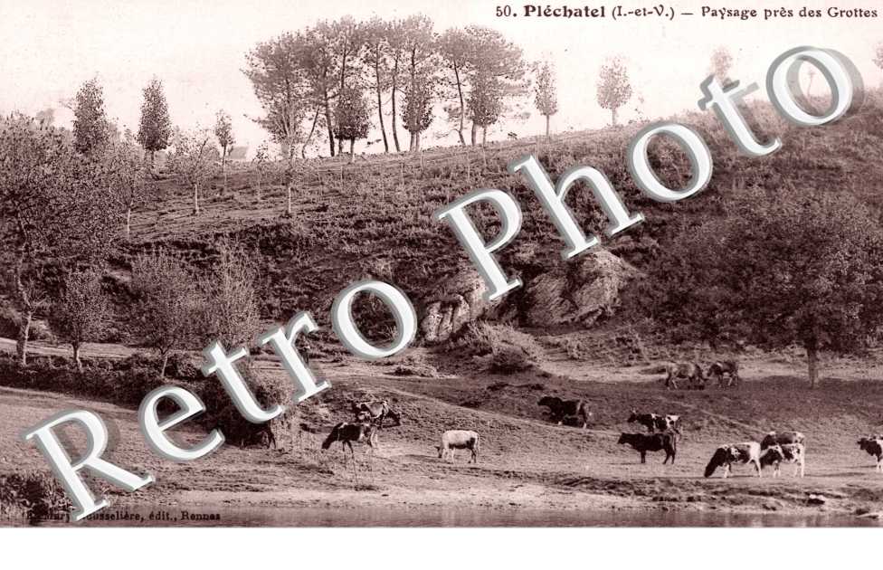 Paysage pres des Grottes