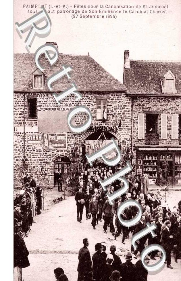 fetes pour la canonisation de st judicael sous le haut patronage de son eminence la cardinal charost