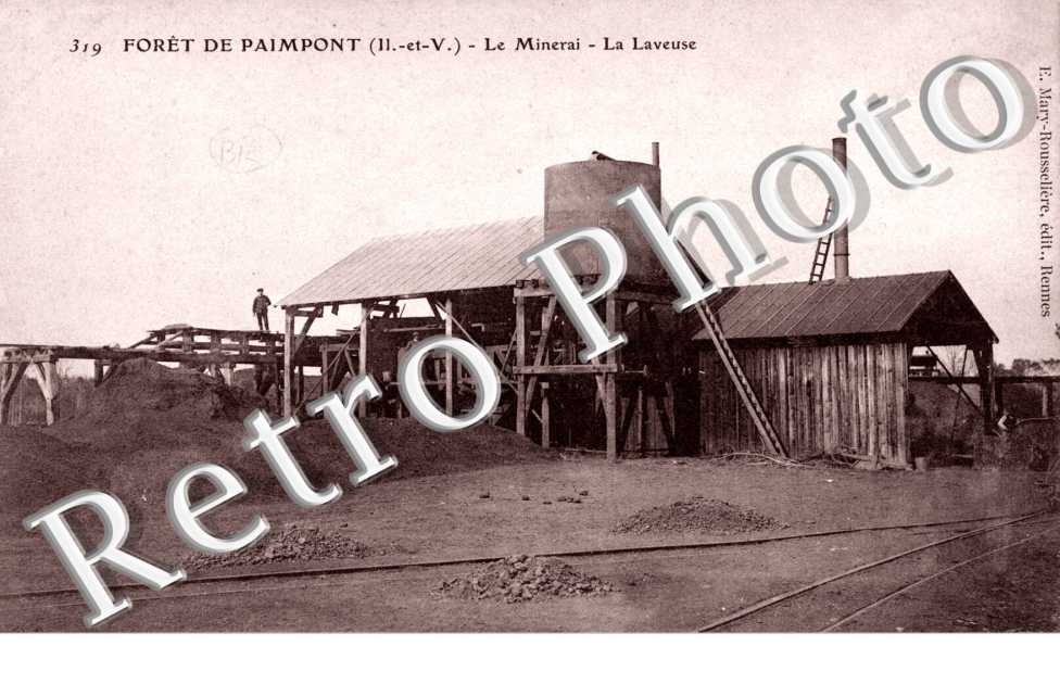 foret, le minerai, la laveuse (couleur)