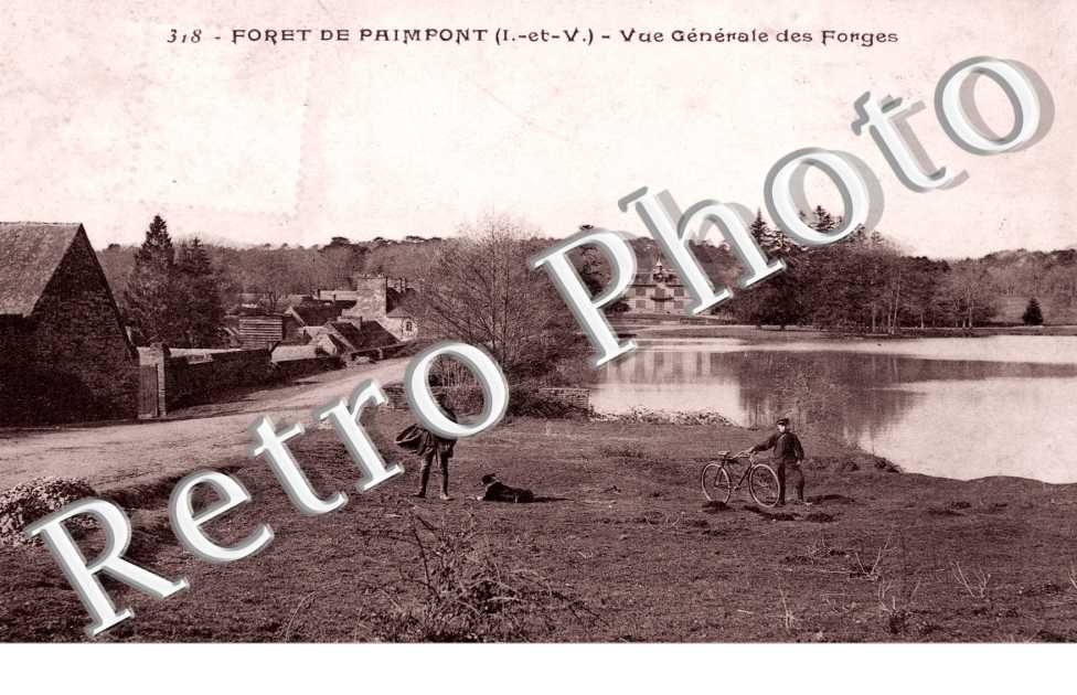 La Foret, Vue generale des Forges