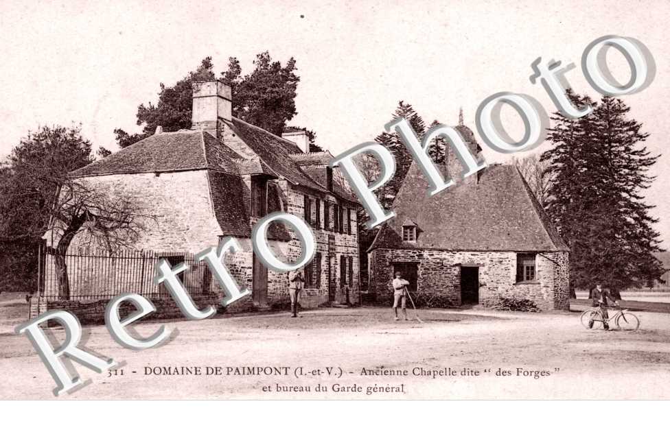 Ancienne Chapelle des Forges et bureau du Garde general