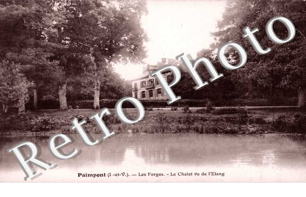 Les Forges - le Chalet vu de l'Etang