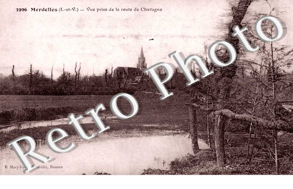 Vue prise de la Route de Chavagne
