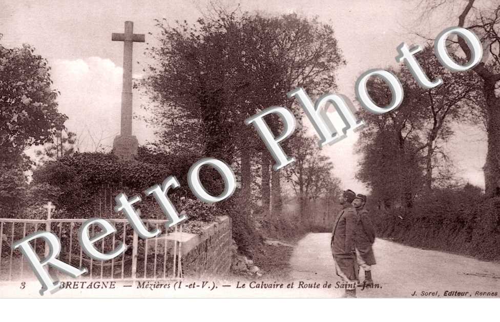 Calvaire et Route de Saint Jean