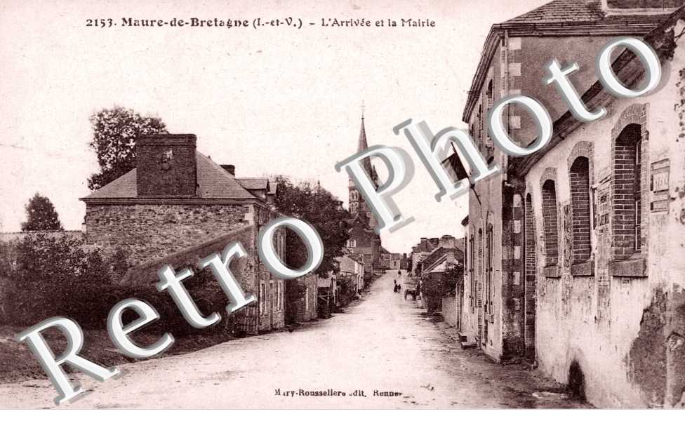 l&#039;arrivee et la mairie