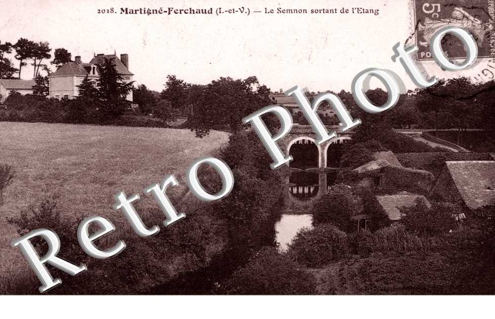 Le Semnon sortant de l&#039;Etang