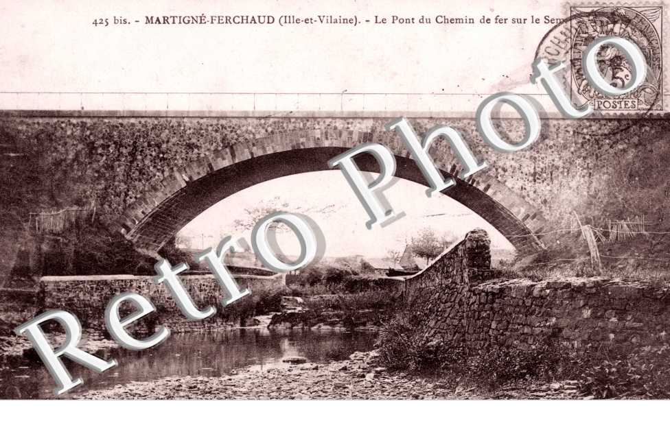 Le Pont du Chemin de Fer sur le Semnon