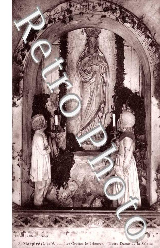Les Grottes interieures, Notre Dame de la Salette