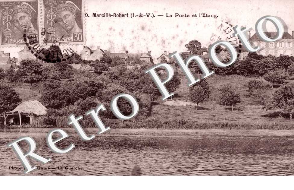La Poste et l&#039;etang