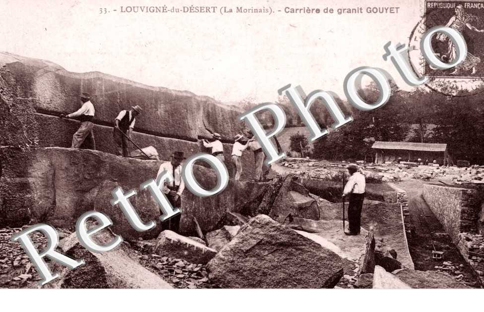 Carriere de granit Gouyet