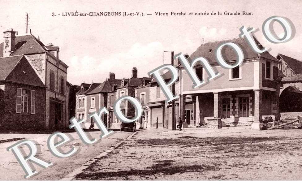 Vieux Porche et entree de la Grande Rue