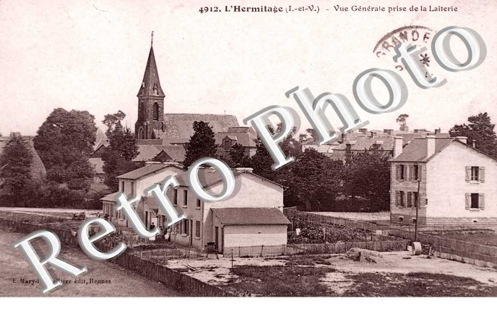 Vue generale prise de La Laiterie