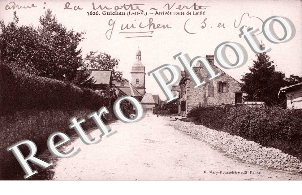 Arrivee Route de Laille