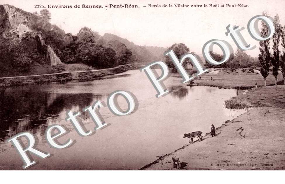 Pont Rean, bords de la vilaine entre le BoÃ«l et Pont Rean