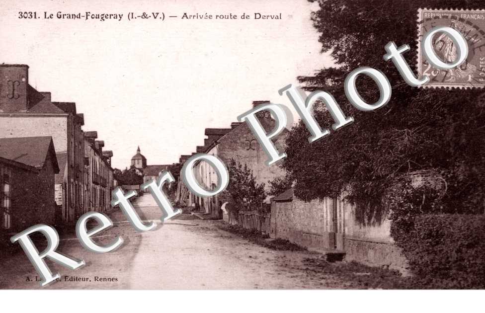 Arrivee Route de Derval