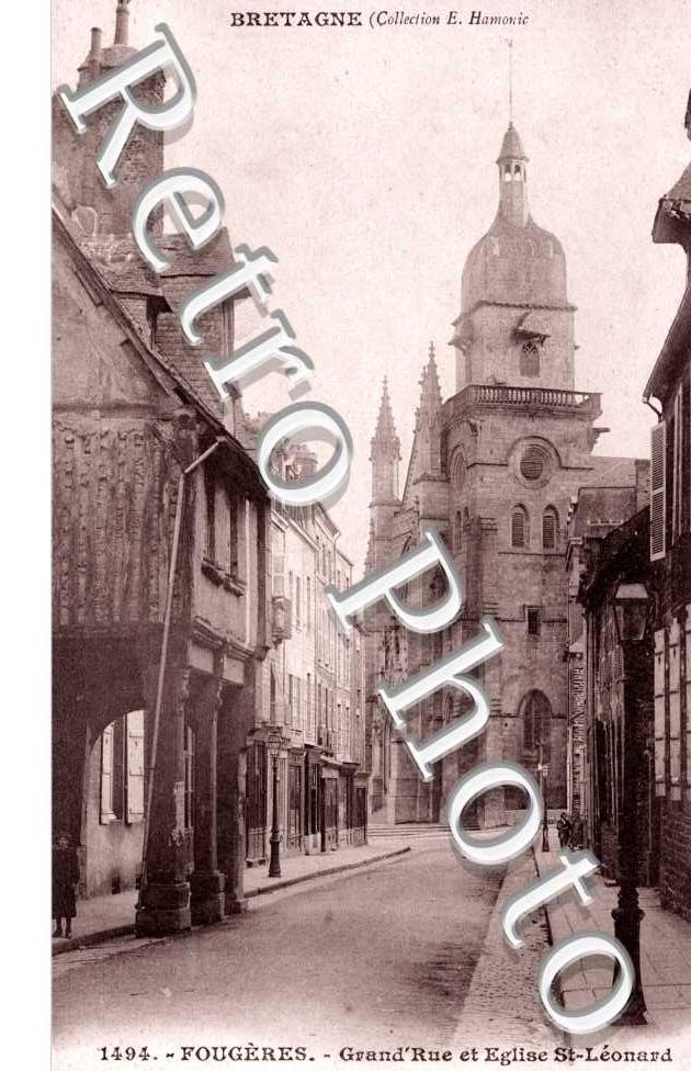 Grande Rue et Eglise St Leonard