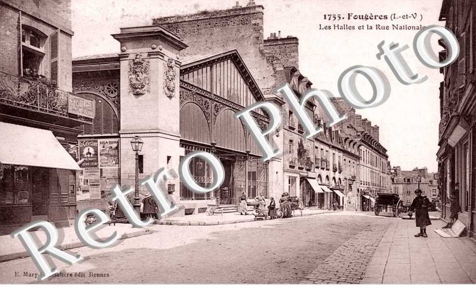 Les Halles et la Rue Nationale