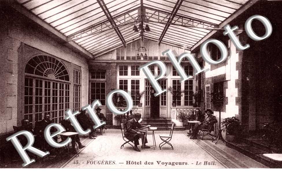 Hotel des Voyageurs, le Hall