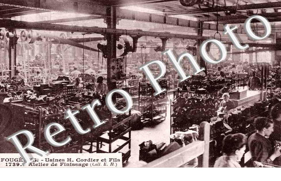 Usines H. Cordier et Fils, atelier de finissage