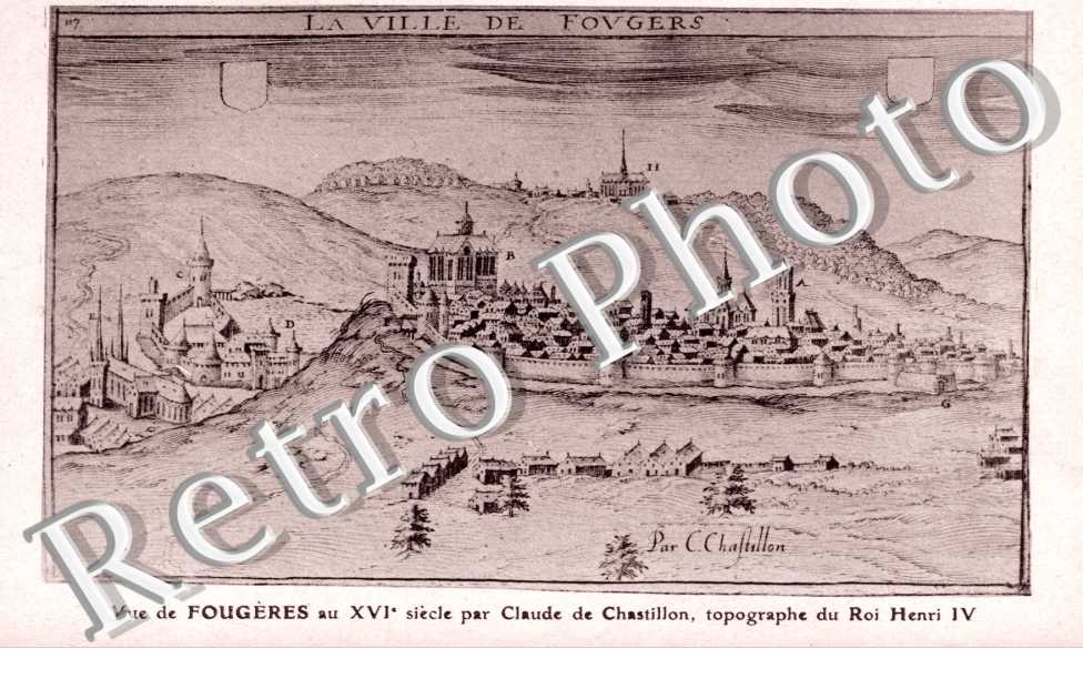 Vue de la Ville au XVIeme siecle