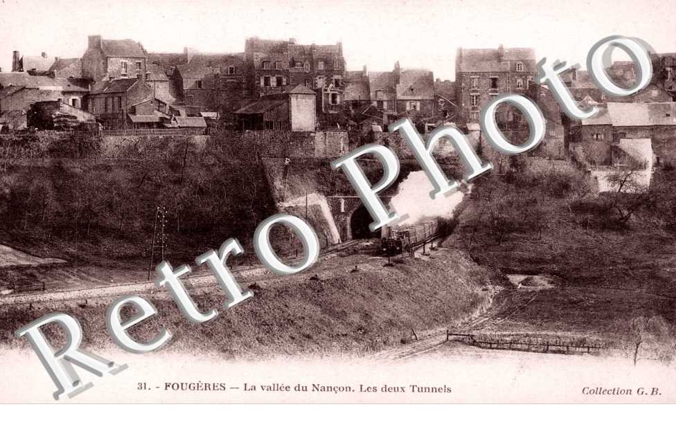 la Vallee du Nancon, les deux Tunnels