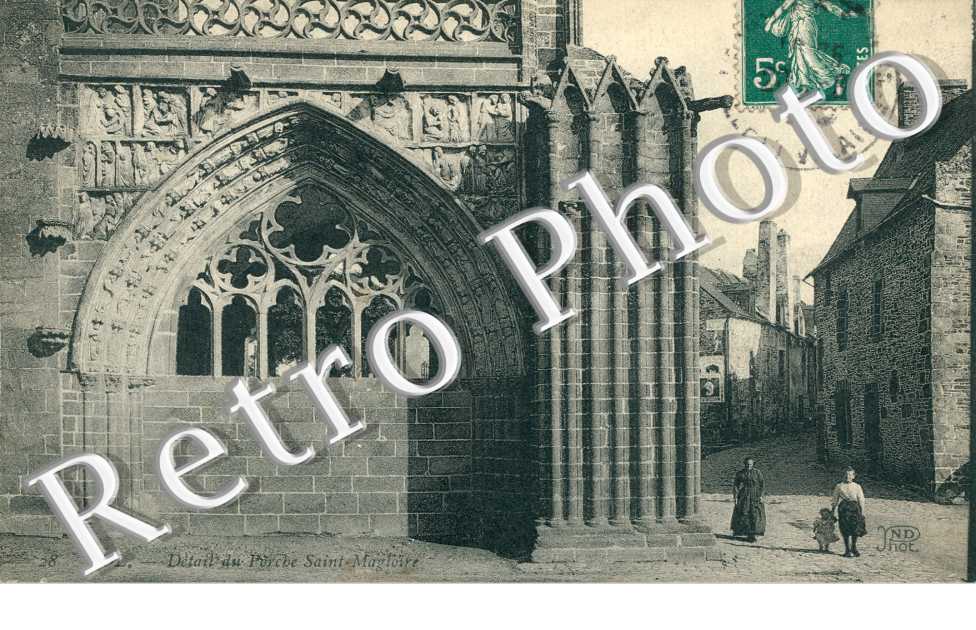 Detail du Porche Saint Magloire