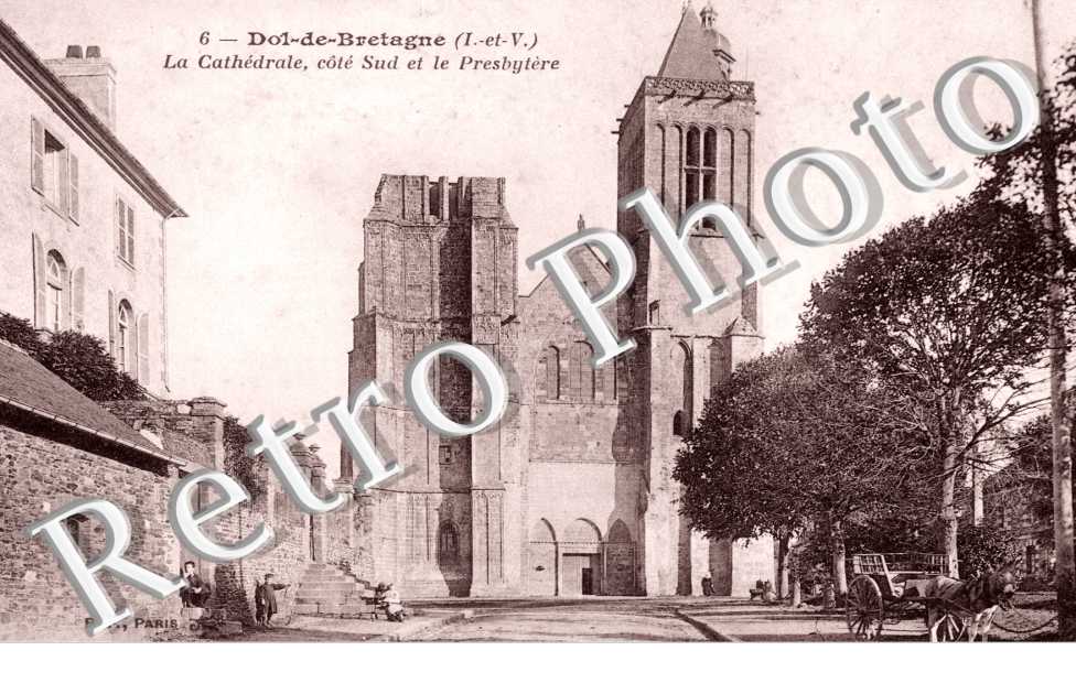 la Cathedrale, Cote Sud et le Presbytere