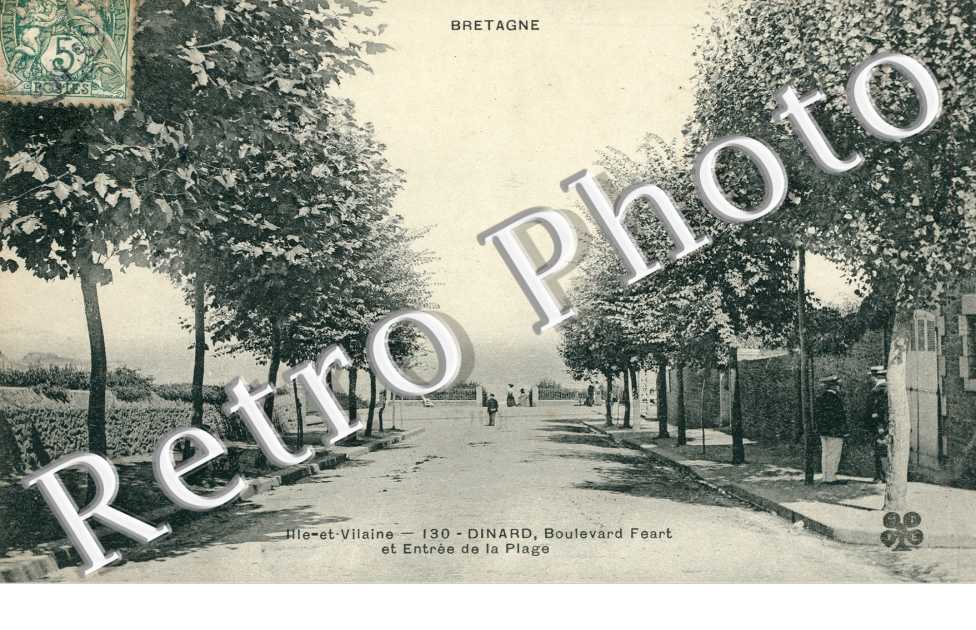 le Boulevard Feart et Entree de la Plage