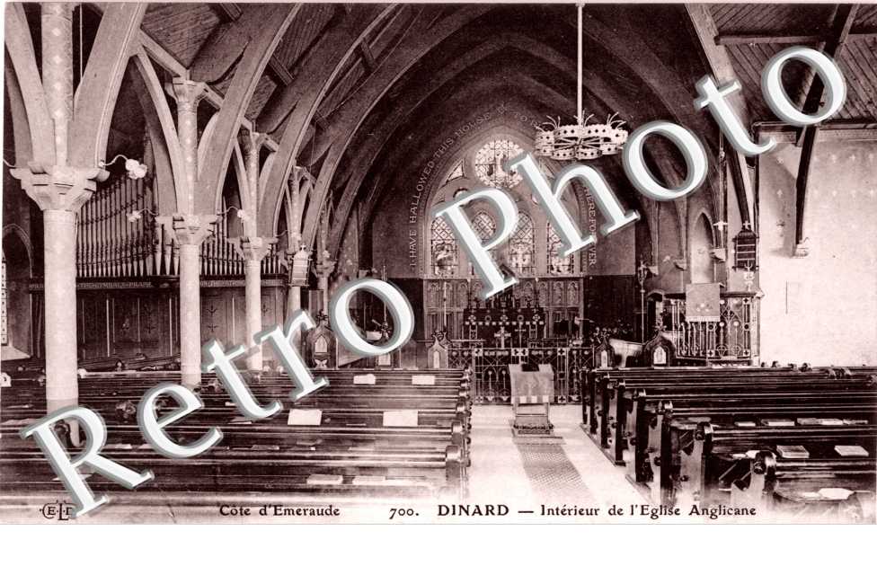 Interieur de l'Eglise Anglicane
