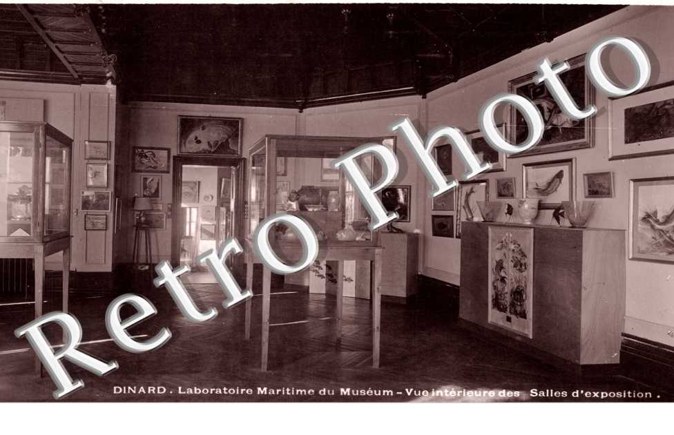 Laboratoire Maritime du Museum, Vue Interieure des Salles d'exposition
