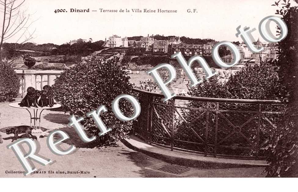 Terrasse de la Villa Reine Hortense