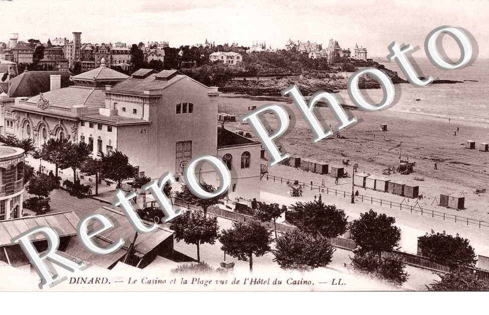 le Casino et la Plage vus de l'Hotel du Casino