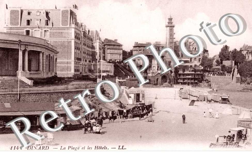 la Plage et les Hotels