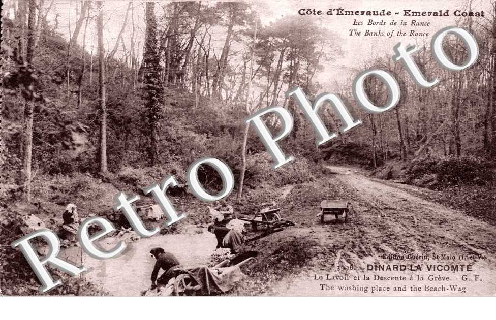 le Lavoir et la Descente a la Greve