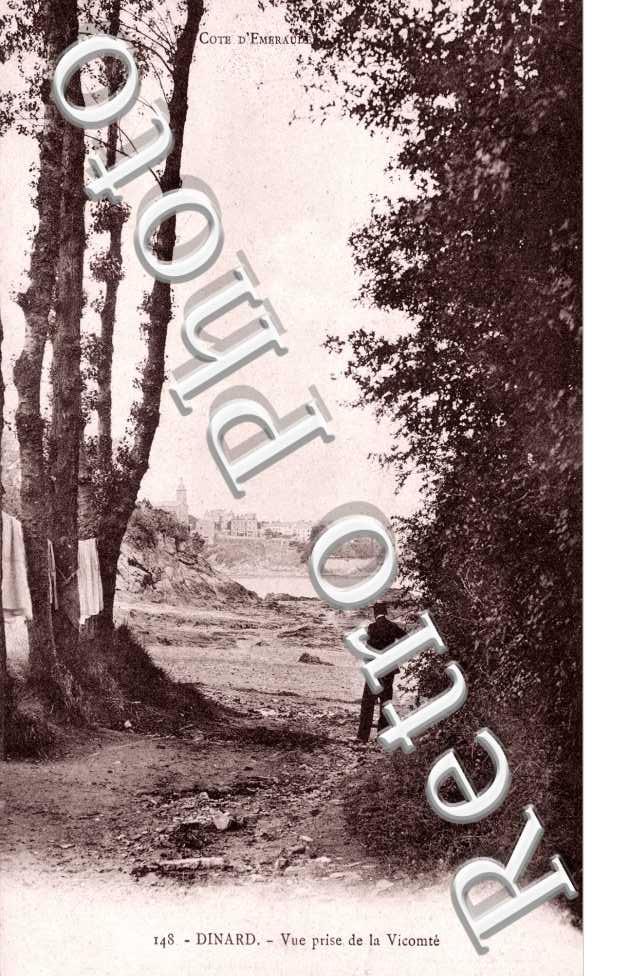 Vue prise de la Vicomte