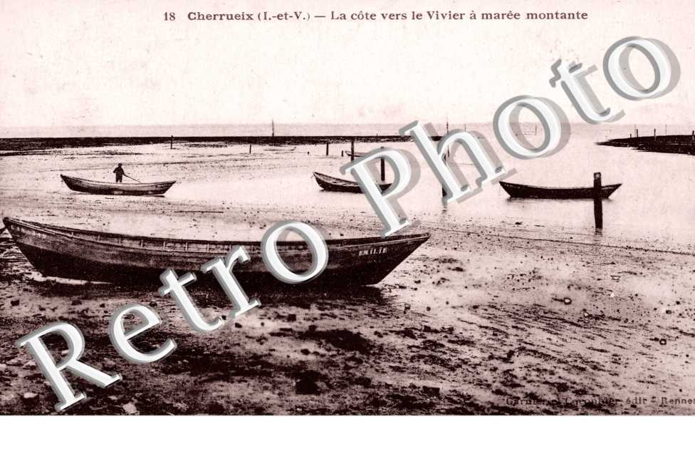 La cote vers le Vivier a maree montante