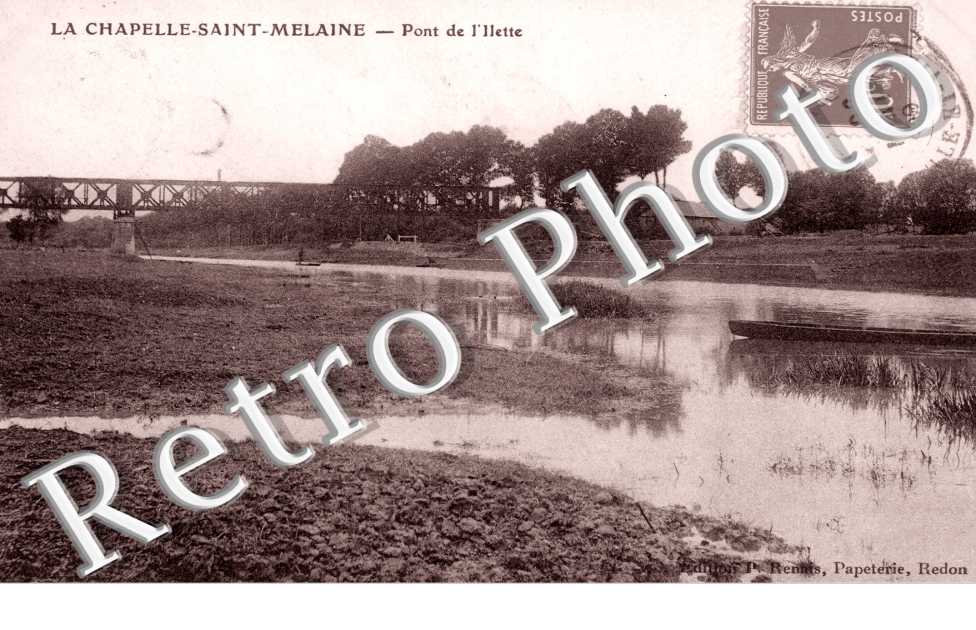 La Chapelle Saint-Melaine -  Pont de l&#039;Ilette