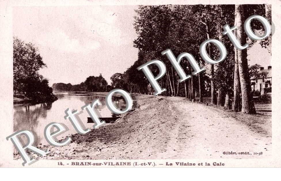 Brain sur Vilaine, La Vilaine et la Cale