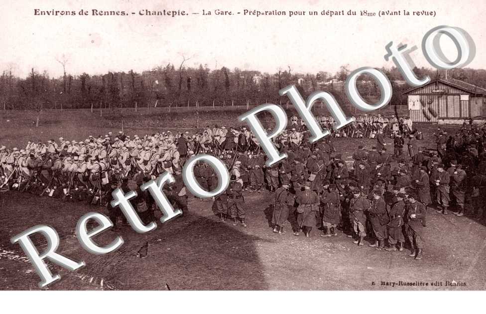 La Gare, preparation pour un depart du 48eme