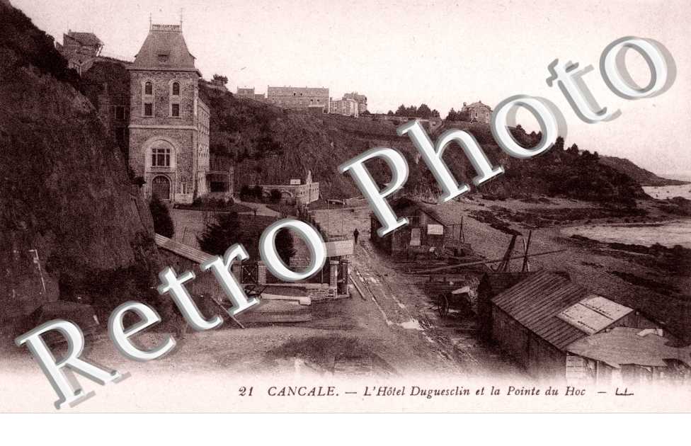 l'Hôtel Duguesclin et la Pointe du Hoc