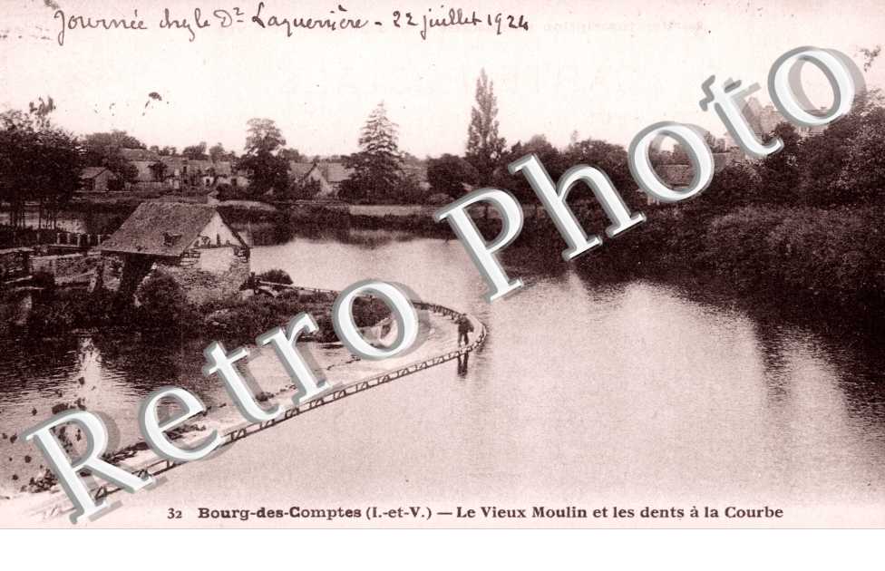 Le Vieux Moulin et les dents a la Courbe