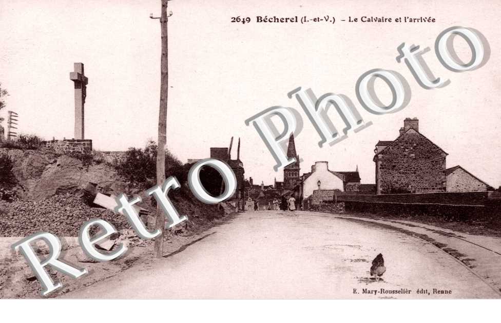 le calvaire et l&#039;arrivee