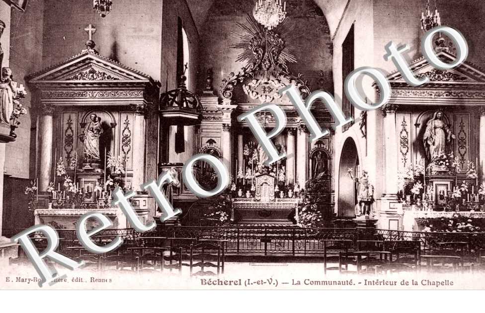 la communaute, interieur de la chapelle
