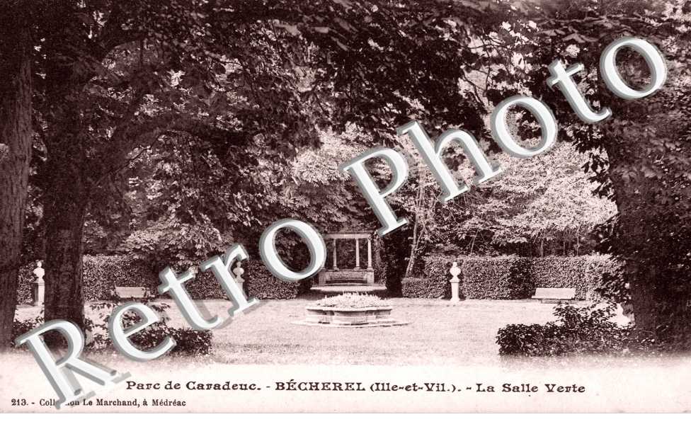 chateau de Caradeuc - la Parc - la Salle Verte